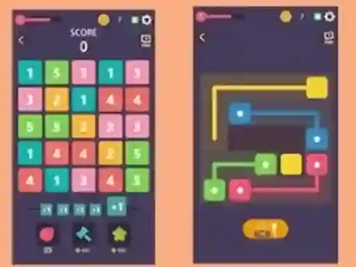 Gêm 3 in 1 Puzzle ar-lein