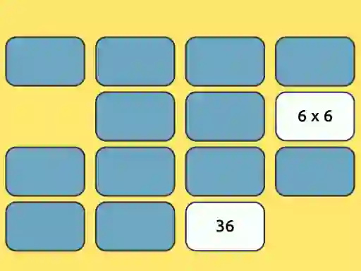 Gêm Math Memory ar-lein