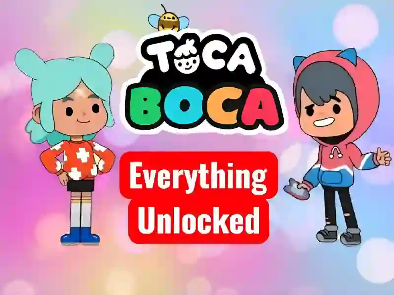 Gêm Toca Boca Everything Unlocked ar-lein