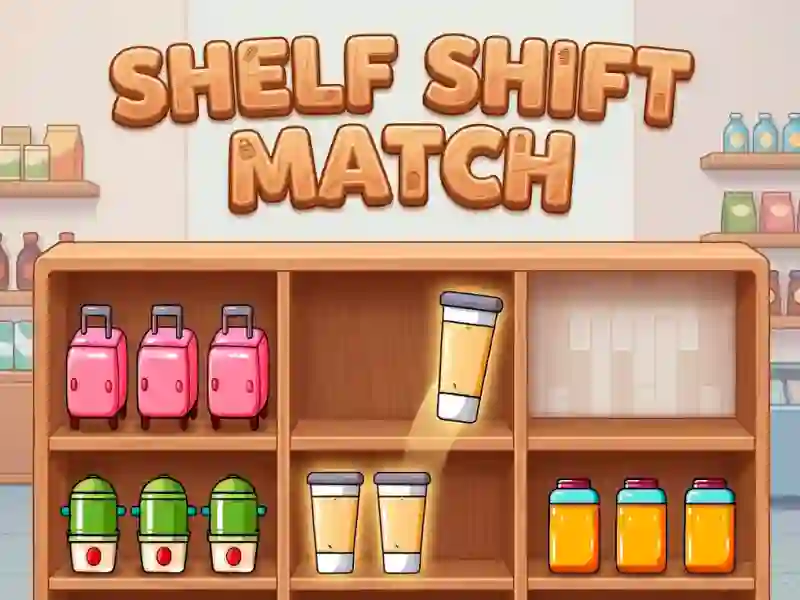 Gêm Shelf Shift Match ar-lein