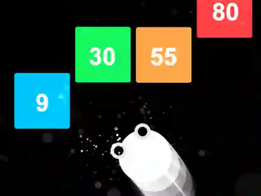 Gêm Snake vs Numbers ar-lein