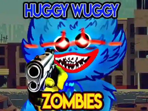 Gêm Huggy Wuggy vs Zombies ar-lein