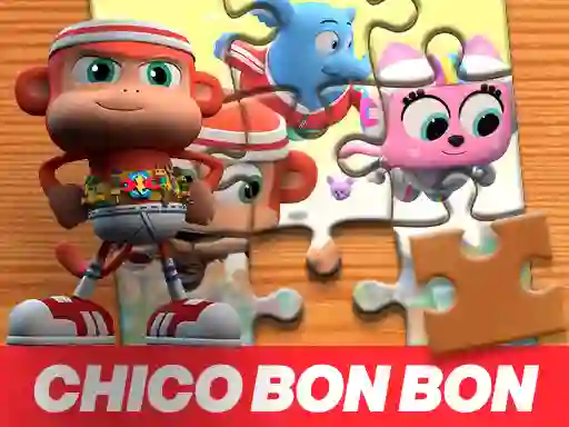 Gêm Chico Bon Bon Jigsaw Puzzle ar-lein