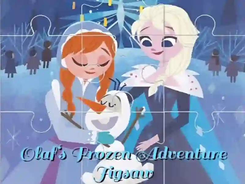 Gêm Olaf‘s Frozen Adventure Jigsaw ar-lein