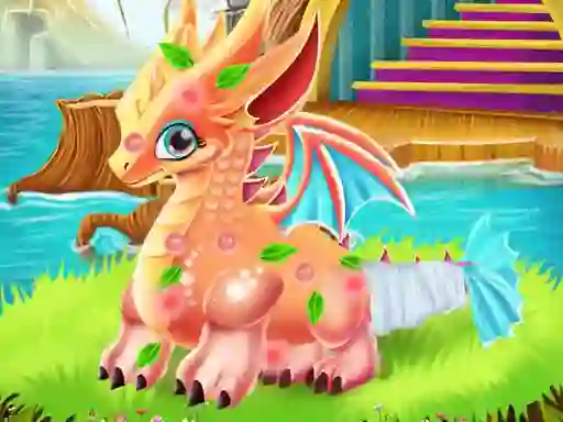 Gêm Cute Dragon Recovery ar-lein