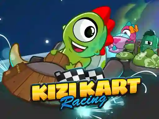 Gêm Kizi Kart Racing ar-lein