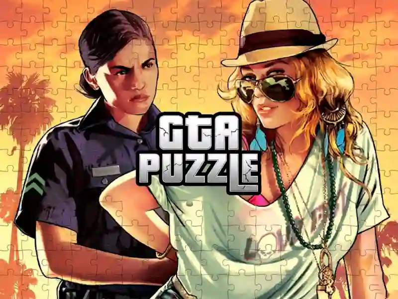 Gêm GTA Puzzle ar-lein