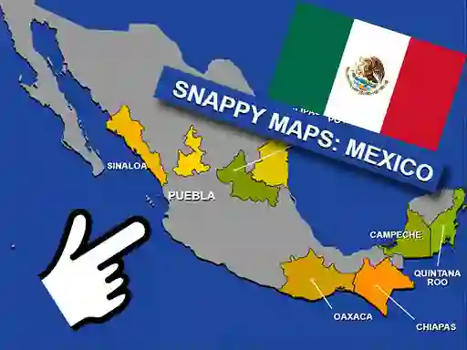 Gêm Scatty Maps Mexico ar-lein