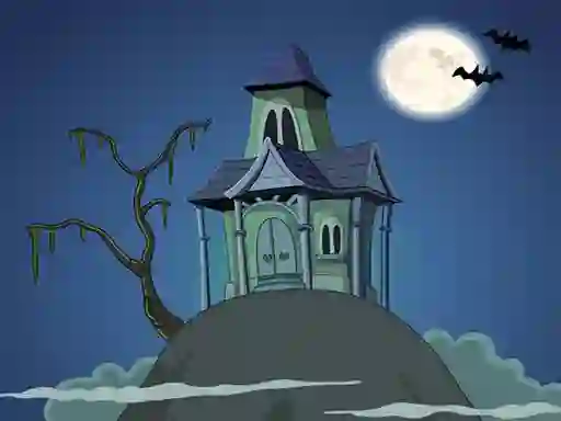Gêm Haunted House Hidden Ghost ar-lein