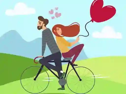 Gêm Couple in Love Jigsaw ar-lein