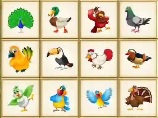 Gêm Birds Board Puzzles ar-lein