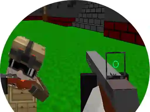 Gêm Blocky Gun 3d Warfare ar-lein