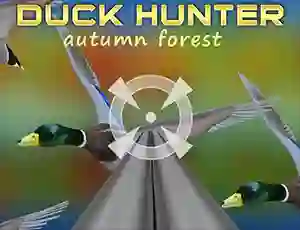 Gêm Duck Hunter Autumn forest ar-lein