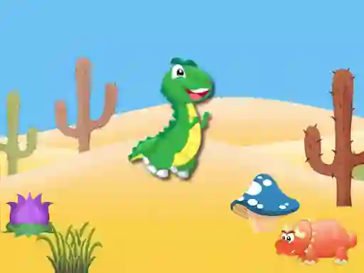 Gêm Dino Fun Adventure ar-lein