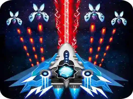 Gêm 2D Space Shooter ar-lein