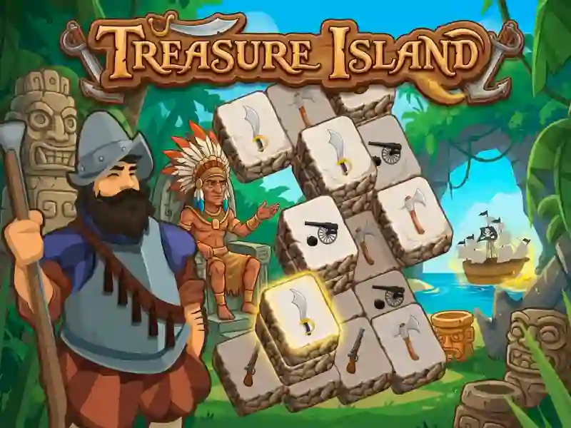 Gêm Treasure Island ar-lein