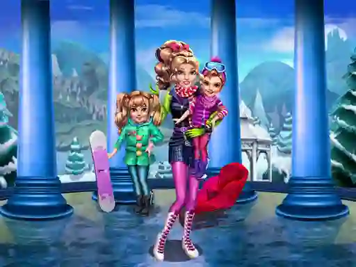 Gêm Girls Winter Fun ar-lein