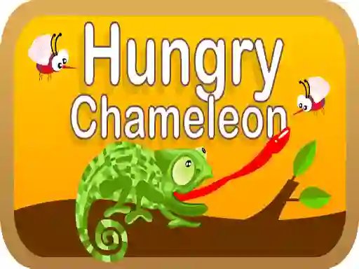 Gêm Hungry Chameleon ar-lein