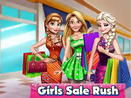 Gêm Girls Sale Rush ar-lein