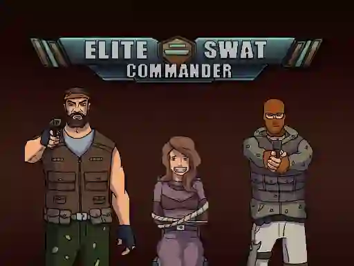 Gêm Elite SWAT Commander ar-lein