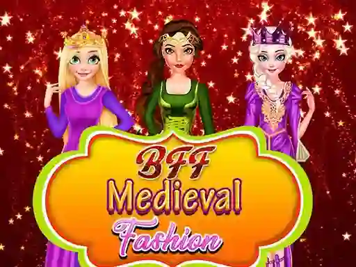 Gêm BFF: Medieval Fashion ar-lein