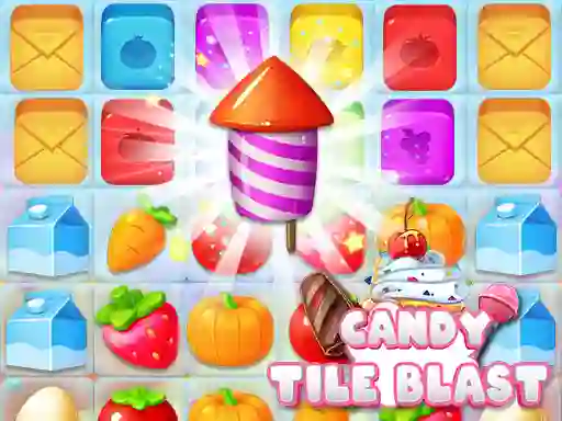 Gêm Candy Tile Blast ar-lein