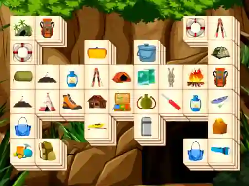 Gêm Hiking Mahjong ar-lein