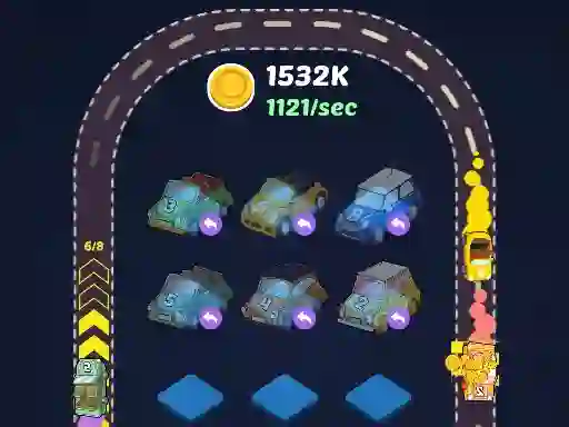 Gêm Merge Car ar-lein