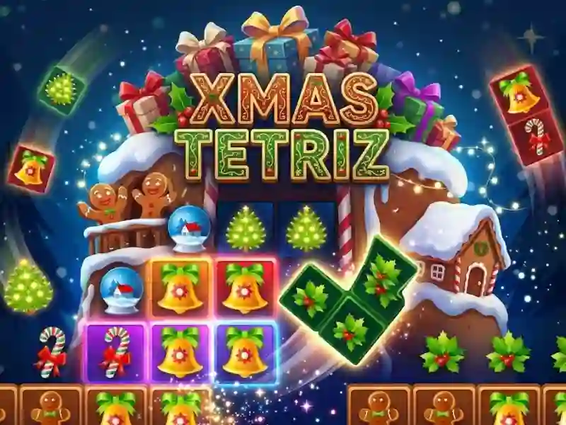 Gêm Xmas Tetriz ar-lein