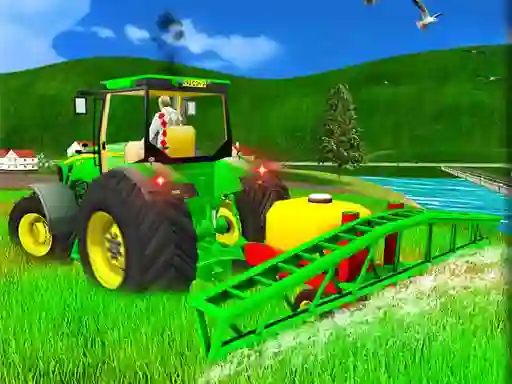 Gêm Real Tractor Farmer ar-lein