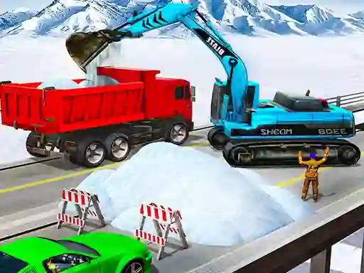 Gêm Road Builder Highway Construction ar-lein