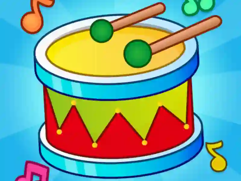 Gêm Drum Drum Piano ar-lein