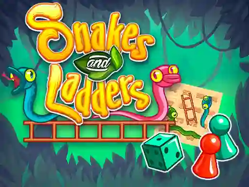 Gêm Snakes and Ladders ar-lein
