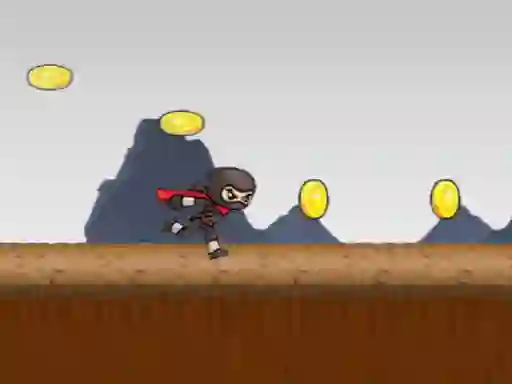 Gêm Ninja Run ar-lein