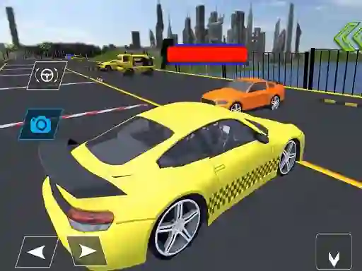 Gêm Realistic Sim Car Park ar-lein