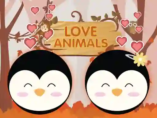 Gêm Love Animals ar-lein