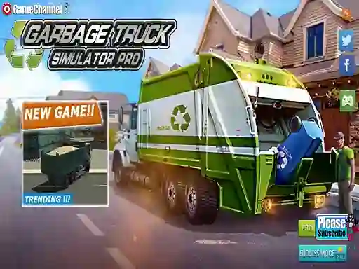 Gêm Garbage Truck Simulator ar-lein