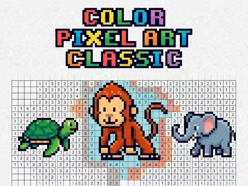 Gêm Color Pixel Art Classic ar-lein