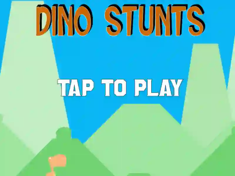 Gêm Dino Stunts ar-lein