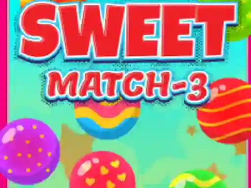 Gêm Sweets Match 3 ar-lein