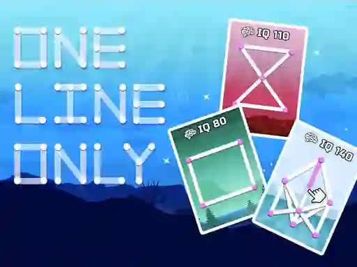 Gêm One Line Only Dot To Dot ar-lein