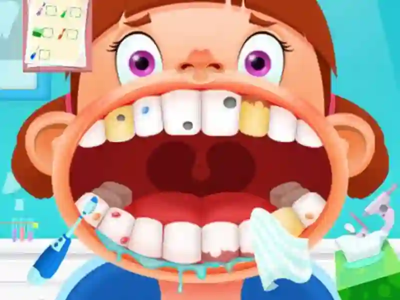 Gêm Little Lovely Dentist ar-lein