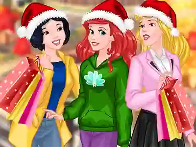 Gêm Princesses at After Christmas Sale ar-lein