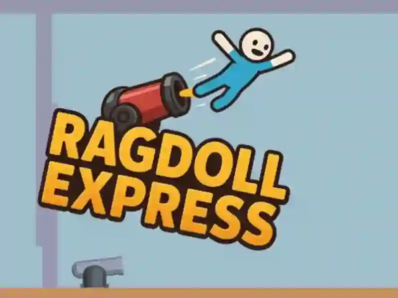 Gêm Ragdoll Express ar-lein