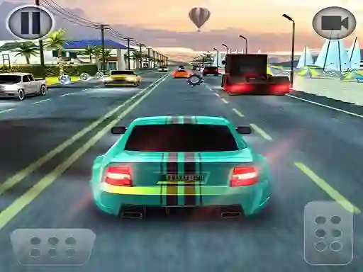 Gêm Road Racing: Highway Car Chase ar-lein