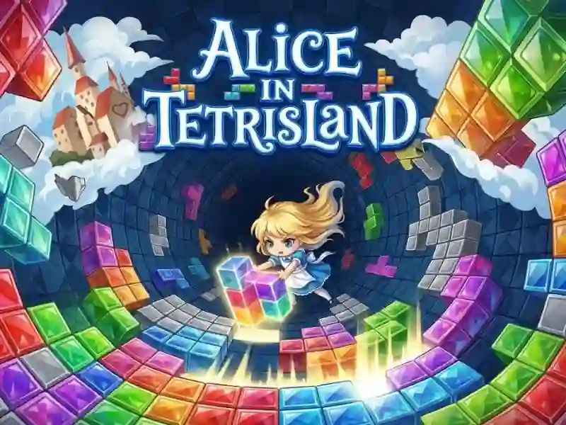 Gêm Alice in Tetrisland ar-lein
