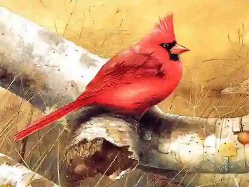 Gêm Art Birds Puzzle ar-lein
