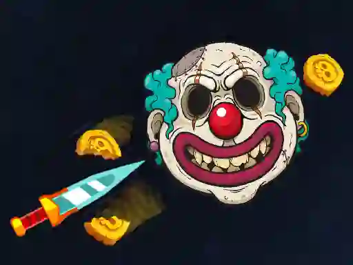 Gêm Knife Hit Horror ar-lein