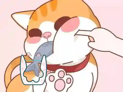 Gêm Happy Cat Puzzle ar-lein