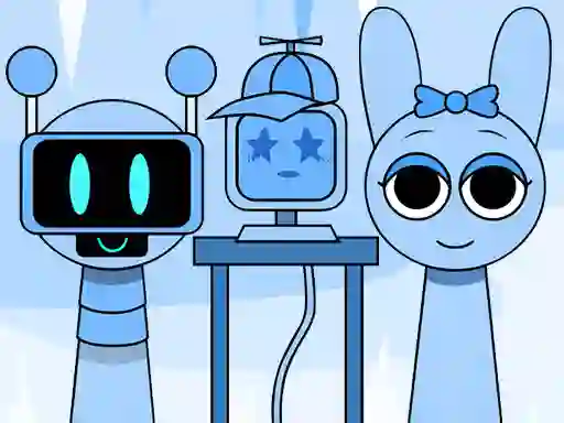 Gêm Huggy Mix Sprunki Music Box ar-lein